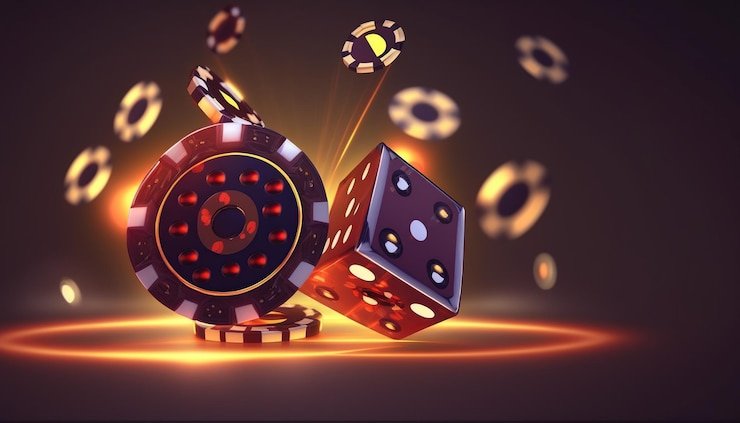 Dealer live casino profesional melayani permainan kartu secara streaming di studio terang